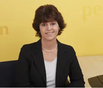 Porträt von Bettina Geide (Mecklenburgische Versicherung)