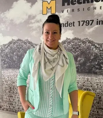 Porträt von Bianca Schindler (Mecklenburgische Versicherung)
