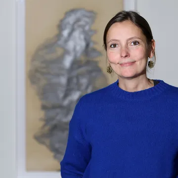 Portrait der Nominierten zum Kunstpreis 2024 Christin Wilcken.
