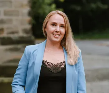 Porträt von Jennifer Hildebrandt (Mecklenburgische Versicherung) Porträt von Jennifer Hildebrandt (Mecklenburgische Versicherung)