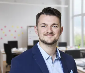 Porträt von Tobias Rath (Mecklenburgische Versicherung) Porträt von Tobias Rath (Mecklenburgische Versicherung)