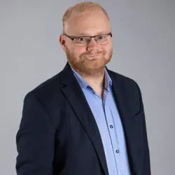 Porträt von Dominik Harbeck (Mecklenburgische Versicherung)