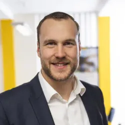 Porträt von Frederik Gellermann (Mecklenburgische Versicherung)