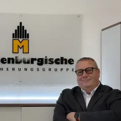 Porträt von Glenn Burgemann (Mecklenburgische Versicherung)