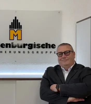 Porträt von Glenn Burgemann (Mecklenburgische Versicherung)