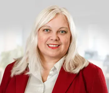 Porträt von Olha Berezovska (Mecklenburgische Versicherung)