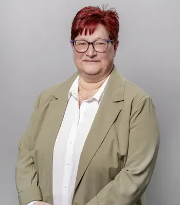 Porträt von Jacqueline Michel (Mecklenburgische Versicherung)