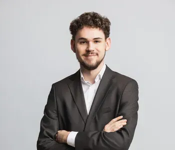 Porträt von Luca Drüen (Mecklenburgische Versicherung)