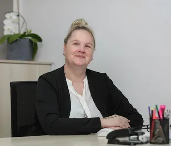 Porträt von Eileen Vogel (Mecklenburgische Versicherung)