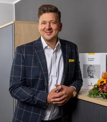 Porträt von Ludwig Bräsike (Mecklenburgische Versicherung)