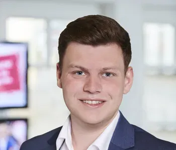 Porträt von Colin Greb (Mecklenburgische Versicherung) Porträt von Colin Greb (Mecklenburgische Versicherung)