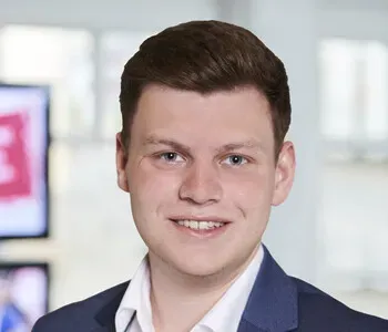 Porträt von Colin Greb (Mecklenburgische Versicherung) Porträt von Colin Greb (Mecklenburgische Versicherung)