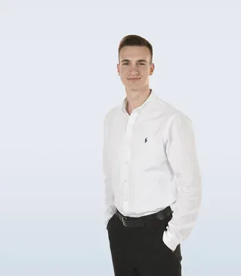 Porträt von Maurice Quint (Mecklenburgische Versicherung) Porträt von Maurice Quint (Mecklenburgische Versicherung)