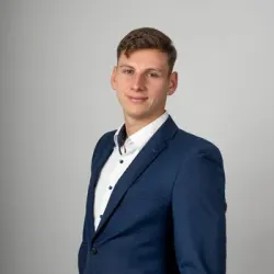 Porträt von Maximilian Düsing (Mecklenburgische Versicherung)