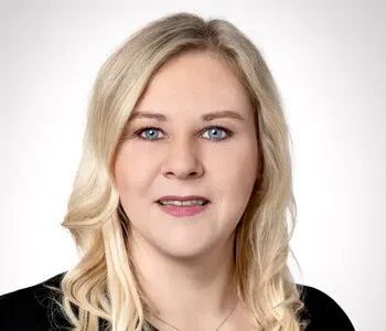 Porträt von Nicole Müller (Mecklenburgische Versicherung)