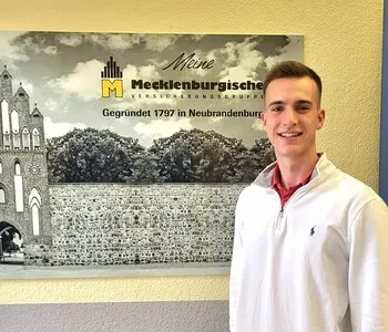 Porträt von Maurice Quint (Mecklenburgische Versicherung) Porträt von Maurice Quint (Mecklenburgische Versicherung)