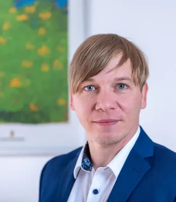 Porträt von René Koschig (Mecklenburgische Versicherung) Porträt von René Koschig (Mecklenburgische Versicherung)