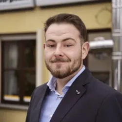 Porträt von Ruben Herzog (Mecklenburgische Versicherung)