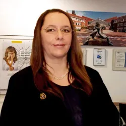 Porträt von Sabine Rinn (Mecklenburgische Versicherung)