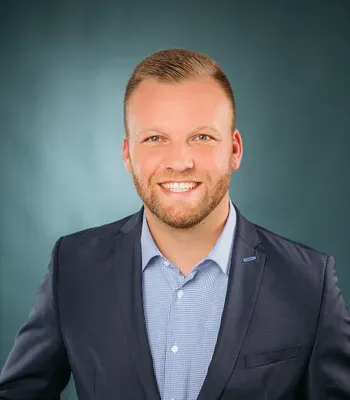 Porträt von Sascha Blank (Mecklenburgische Versicherung)