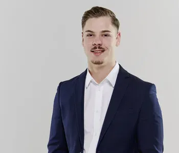 Porträt von Luca Langhans (Mecklenburgische Versicherung)