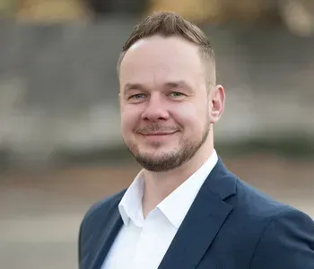 Porträt von Benjamin Erche (Mecklenburgische Versicherung)