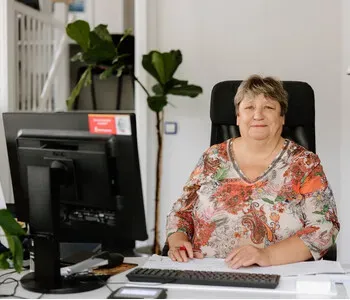 Porträt von Gabriele Drews-Kolodziej (Mecklenburgische Versicherung)