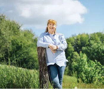 Porträt von Birgit Oberhäuser (Mecklenburgische Versicherung)