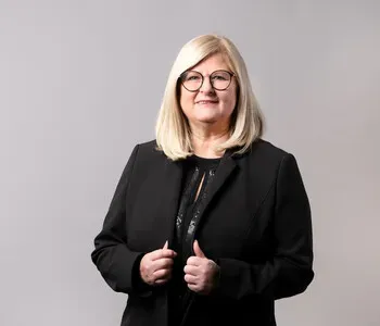 Porträt von Gerda Schwab (Mecklenburgische Versicherung)